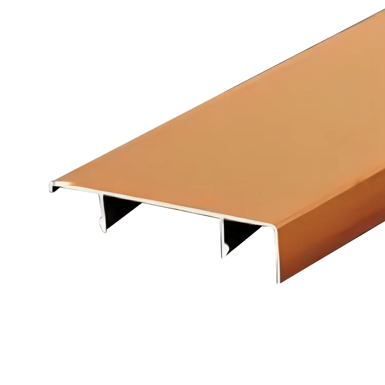 Modern Design Decorative Aluminum Skirting Base Board Hotel Floor Wall Corner Application Customized China MDF Aluminum Alloy