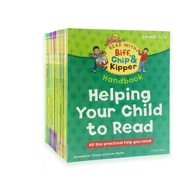 Оксфордское дерево для чтения 33 книги 1-3 уровень Biff, чип и Киппер рука Английская телефонная книга история оценка чтения книга для картин