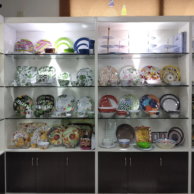 Set/3pcs Melamine Salad Mixing Bowl 3 Pcs Bowl Set/plastic Brown Box Customized Logo Plastic Bowls Kitchenware Contemporary 500