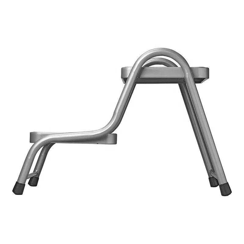 Heavy Duty Two Step Steel Caravan Double Stair Step Stool For Caravan Motorhome