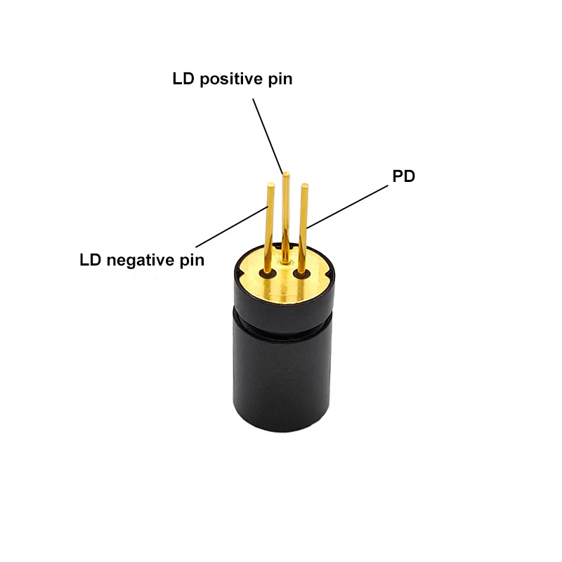 635nm 5mw Red Laser Diode Module 6X10mm Adjustable Focus Red Laser Diode 5.6mm Package