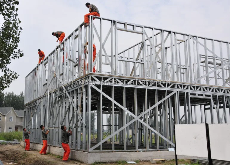 China Luxury Quick Install Steel Prefabricated House in Maldives