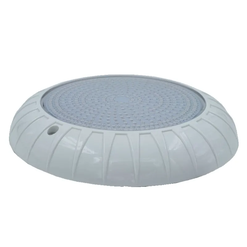 18W 25W 35W 42W 55W 7color  changing auto Resin Filled Flat LED Swimming Pool PC Underwater Light with 2year