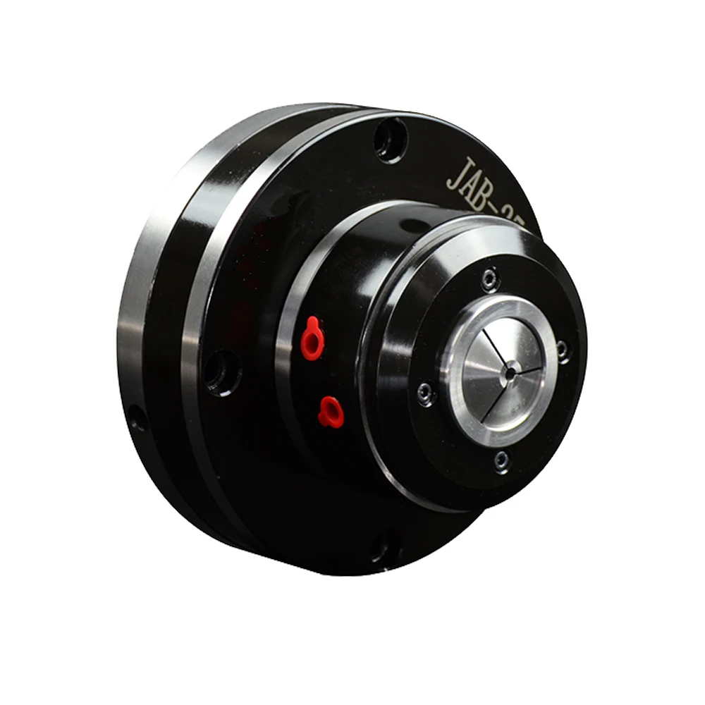 JAB high speed rotary pneumatic collet lathe power chuck Pneumatic collet chuck
