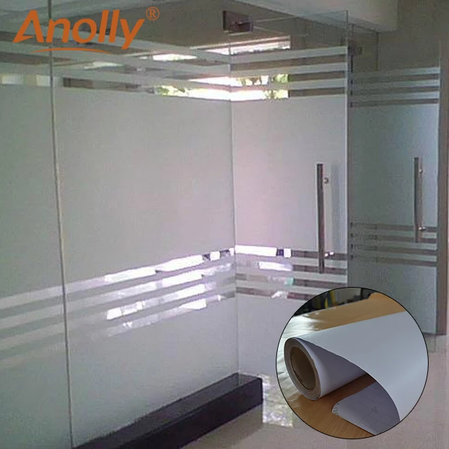 pvc decorative window sticker bullet proof window vinyl film self adhesive frosted window tint roll