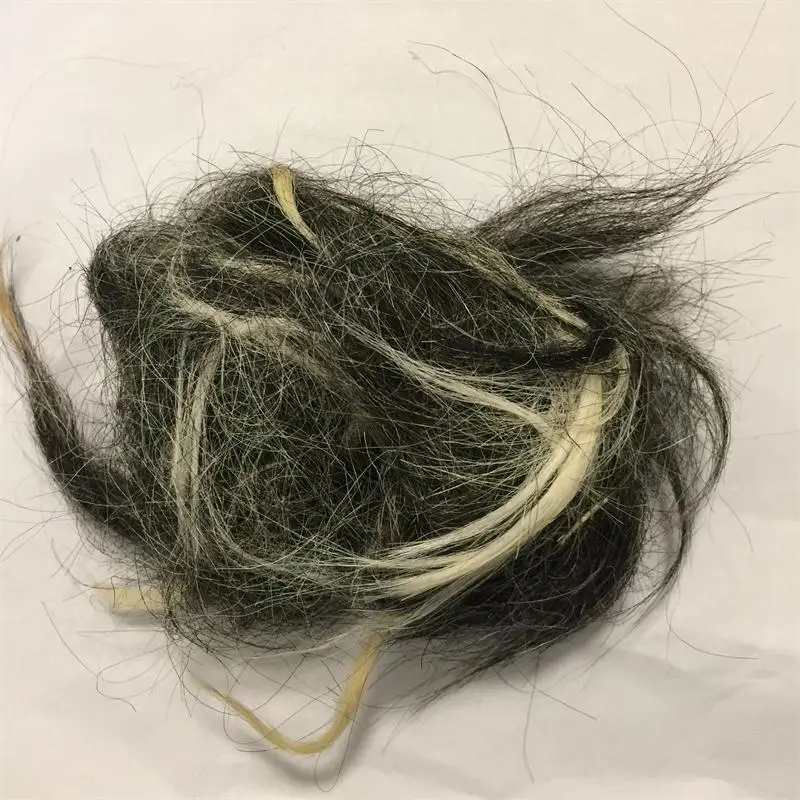 Чистый китайский серый зажим из козьей шерсти