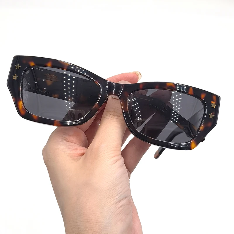 Glasses Manufactur Designer Men Women Sunglasses Logo Fashion Polarized Lens  Frame Acetate Handmade Luxury Brand Sunglasses