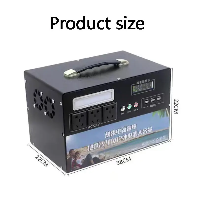 Solar Generator For Home Pxe Solare Portable 220V Potable Power Station 3000W System