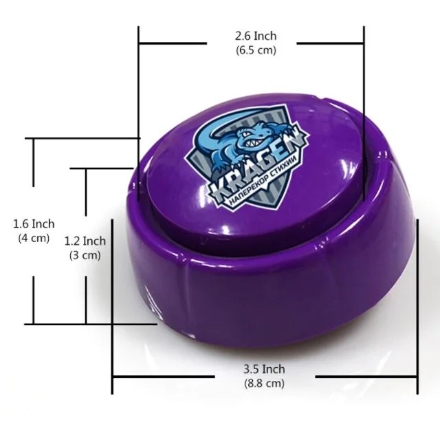 easy button sound talking button programable custom song music box for gift