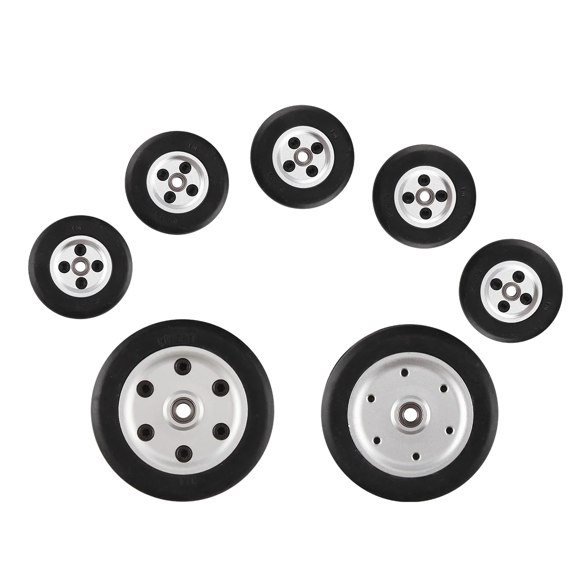 rubber foam wheels rc Airplane toy