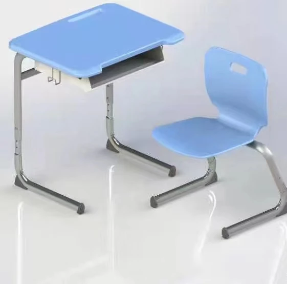 Tongsheng New Senior High School Teacher Design Iron Material Chairs Work Lab Table Desk For Classroom