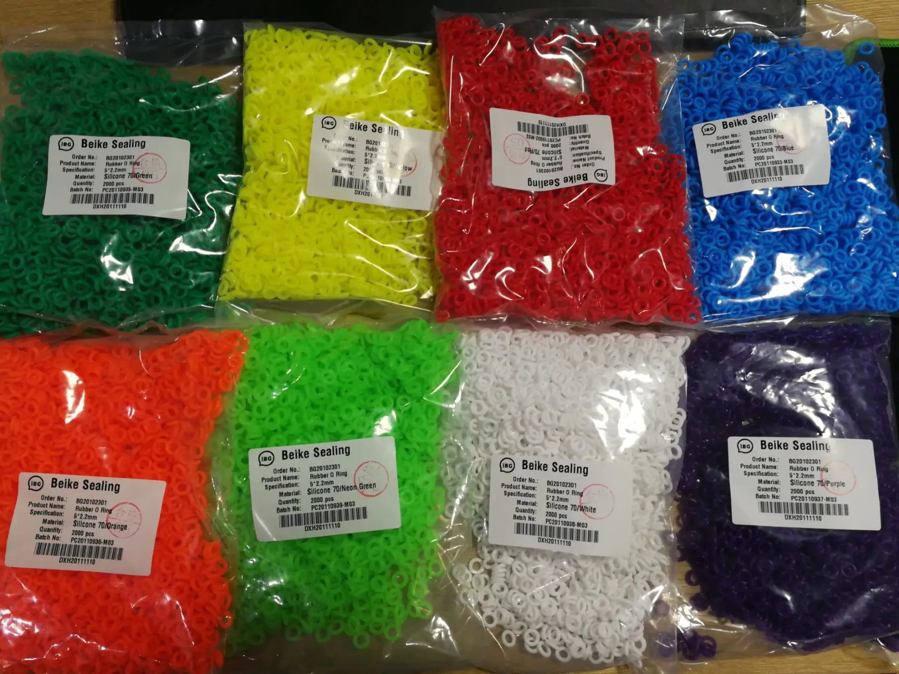 Mini FKM Rubber o ring seal for watch sealing