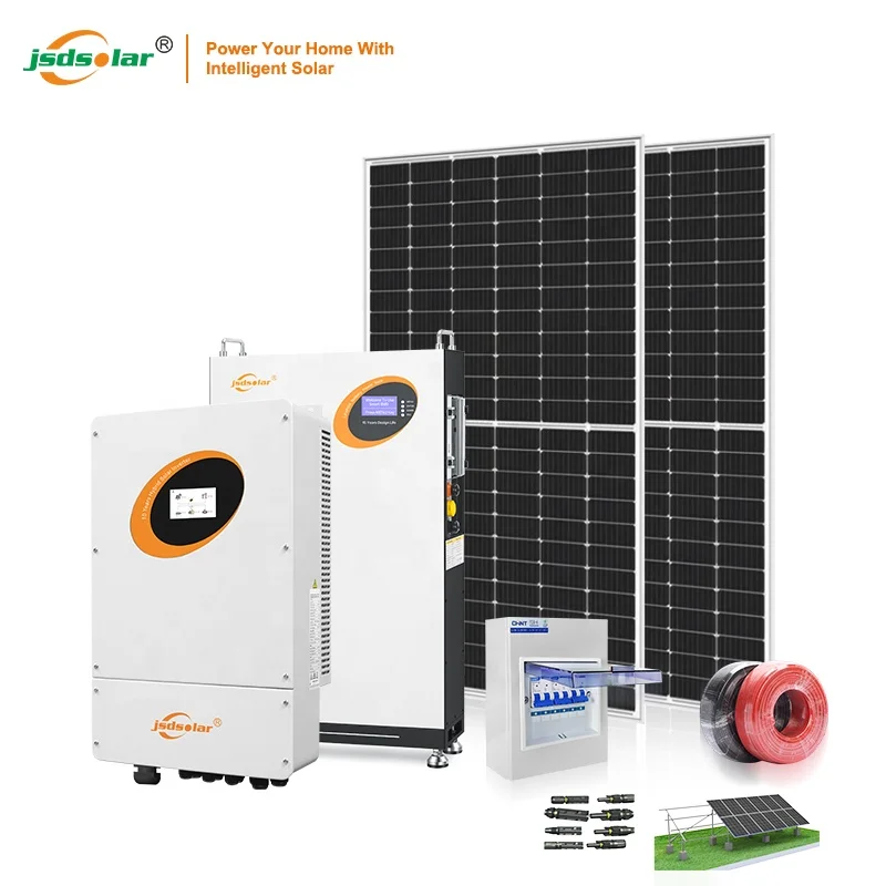 Split phase 8KW 16KW 24K solar solar lithium battery home storage energy on off hybrid grid system for home off grid full set