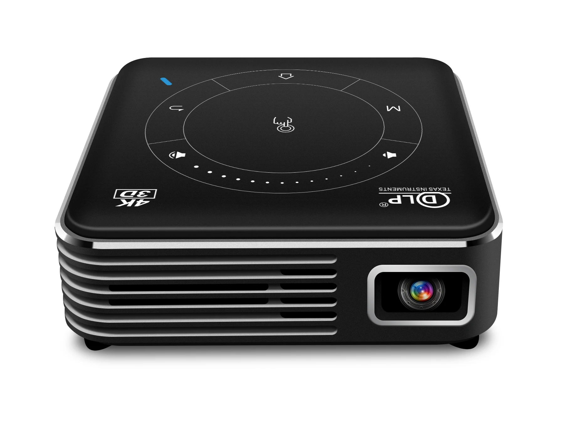 Mini Beam Projector 4K DLP Digital Full HD Projector 1080P Native 450  Android  Smart Portable Logo Projector