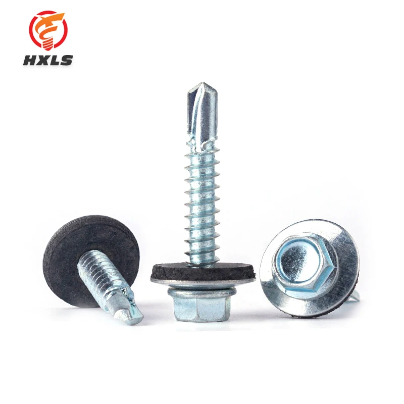 Factory wholesale quality #12 M5.5 roofing screw self drilling screw