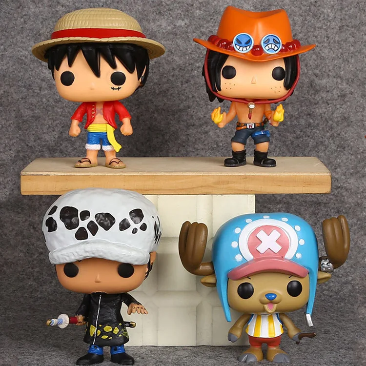 
Custom Hot Japanese Anime ONE PIECE Luffy Mini Collection PVC Action POP Figure Model Toys 