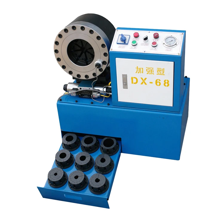 DX68 hydraulic hose crimping machine maquinas para prensar mangueras hidraulicas