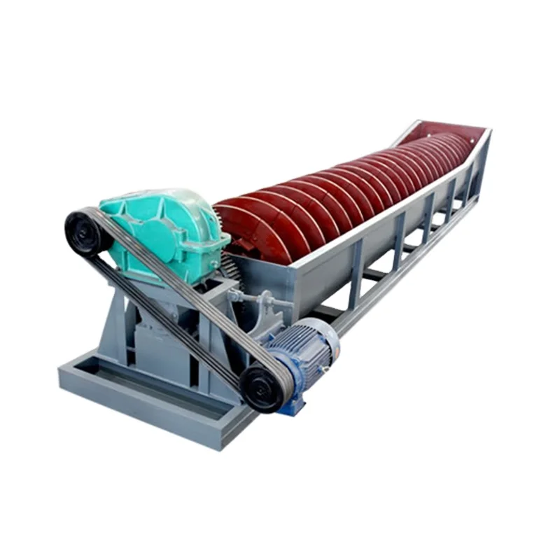 Long Term After Sale Service Single and Double Screw Sand Washer