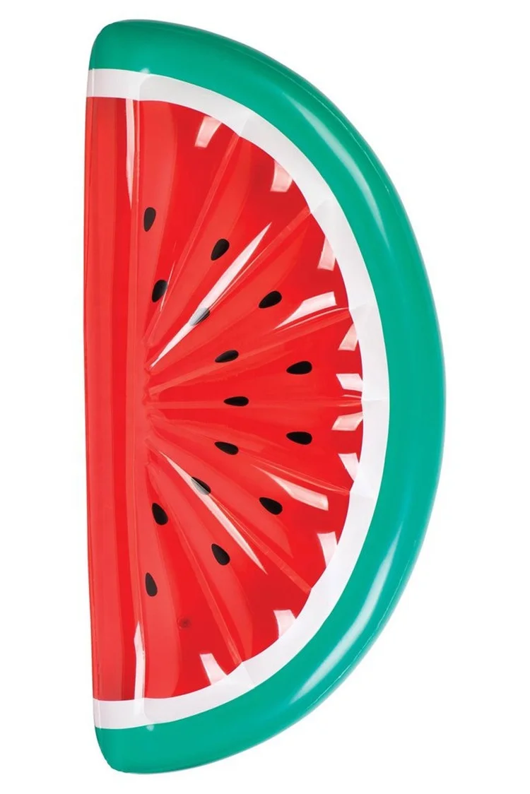 
Gigantic Half Inflatable Watermelon Pool Float Swimming Floating Island Board Air Mattress For All Ages 
