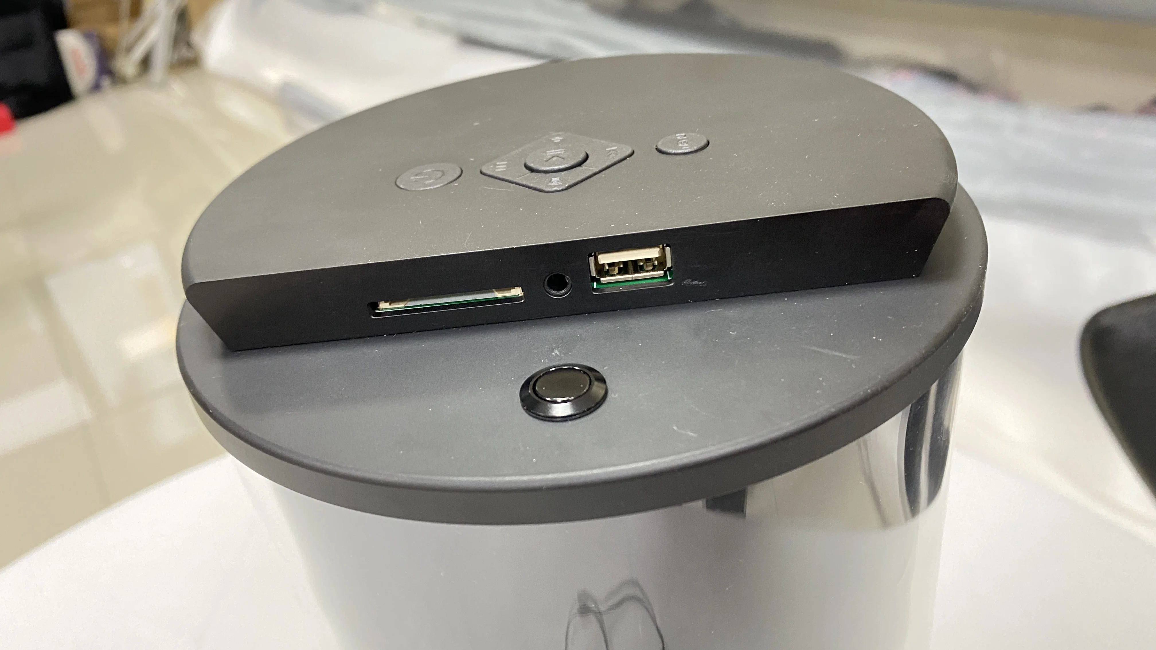 consumer electronics transparent hologram 3d holographic cylinder