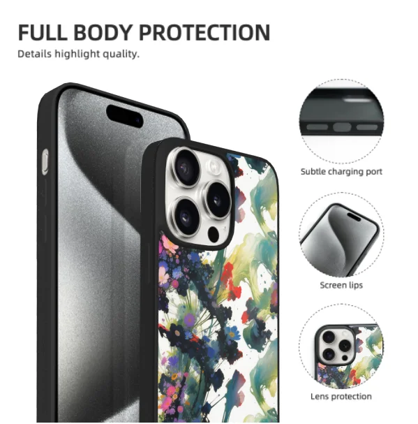 IPhone 15 Pro exclusive, 6.1in/6.7in size, comprehensive protection, no fingerprints left.
