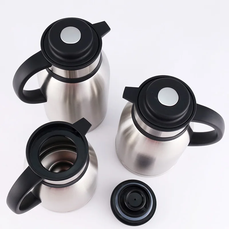 Hot sale thermo jug office coffee tea dinning vacuum heat kettle stainless steel insulation thermos flasks
