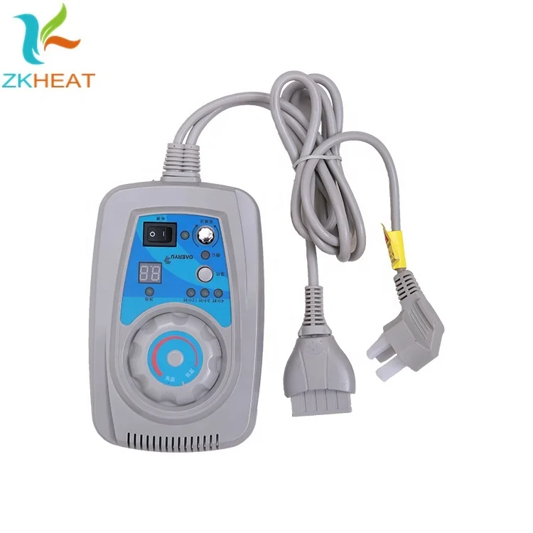 
High quality ceramic negative ion thermal massage heated tourmaline mat therapy mattress 