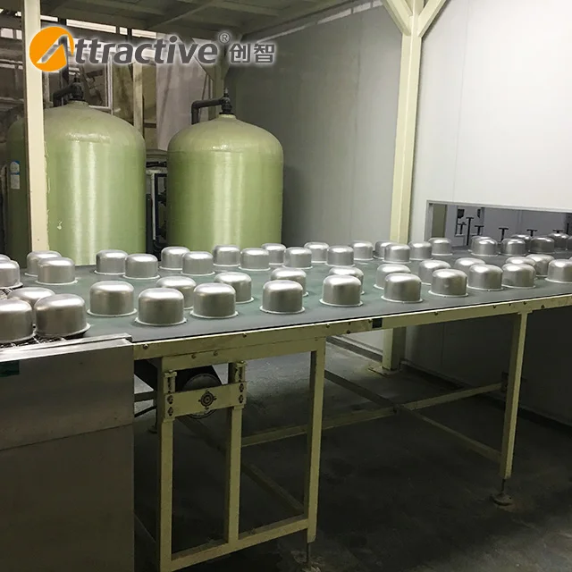 New Metal Coating Machinery CE Certified Cookware Painting Line Automatic Spraying Line Coating Machine Line 2022 380V 220V 110V