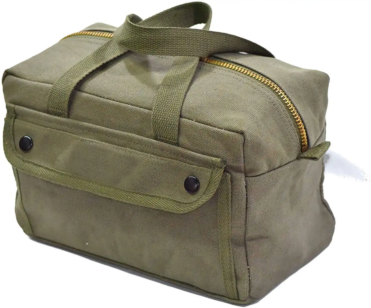 Сумка для инструментов, оливковая, сверхпрочная, Брезентовая, зеленая, под заказ, для автомобиля, дрели, сада и электрика, аксессуары TB-20100604, 11x7x6 дюймов, 100 шт.
