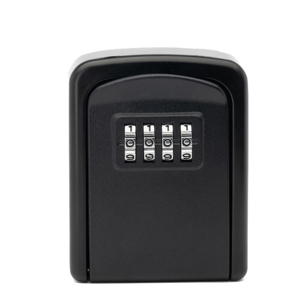 Маленький серый и черный замок для ключей, комбинированный замок с кодом для хранения ключей дома, комбинированный дверной замок