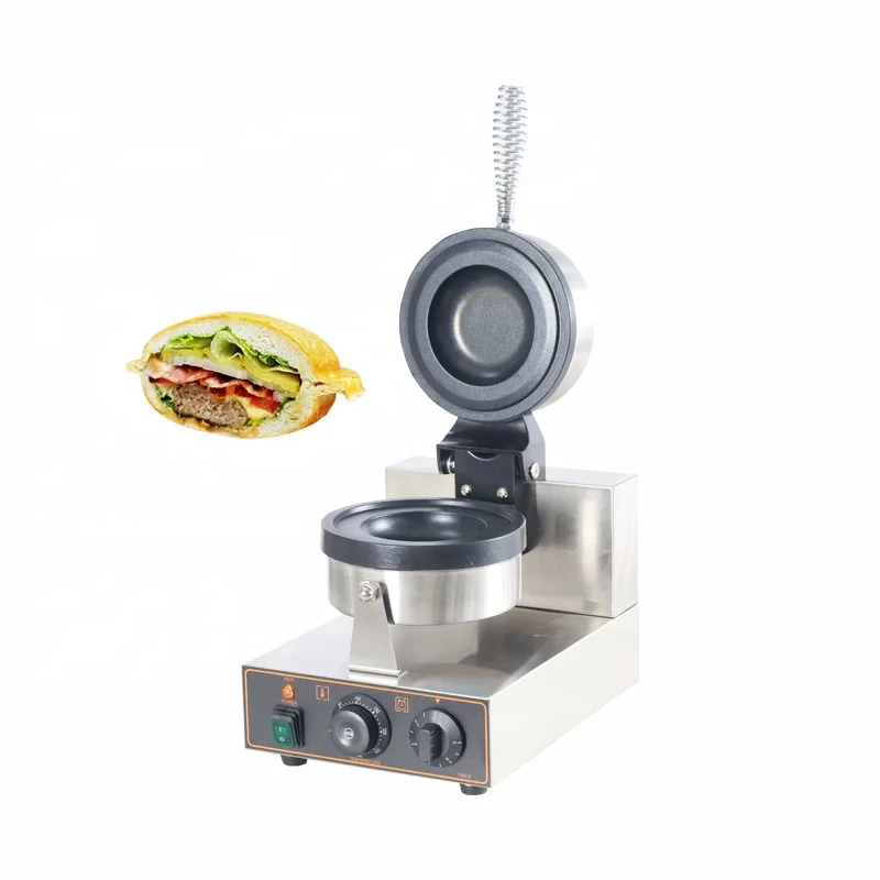 Perfect Appearance 110V60HZ 220V50HZ UFO Burger Maker Press Machine Hamburger Ice Cream Presser