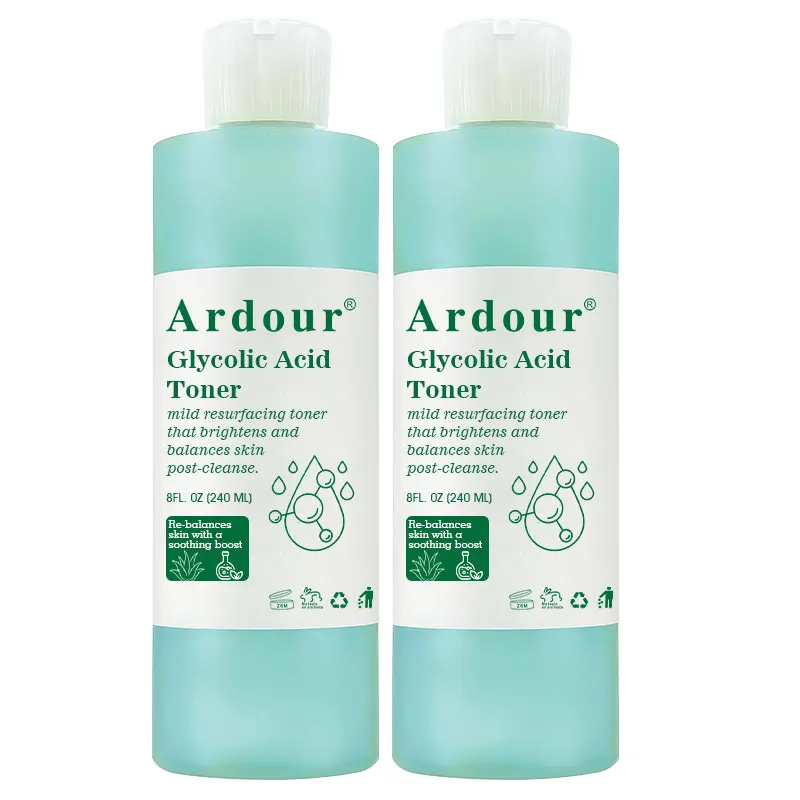 Wholesale  ance pore skin Face Moisturizer Facial Toner for Dry and Combination Skin  Glycolic Acid Extract Facial Toner