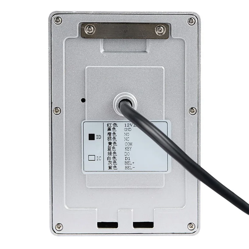 Metal touch waterproof access control system card swiping access control machine at the gate of rainproof community