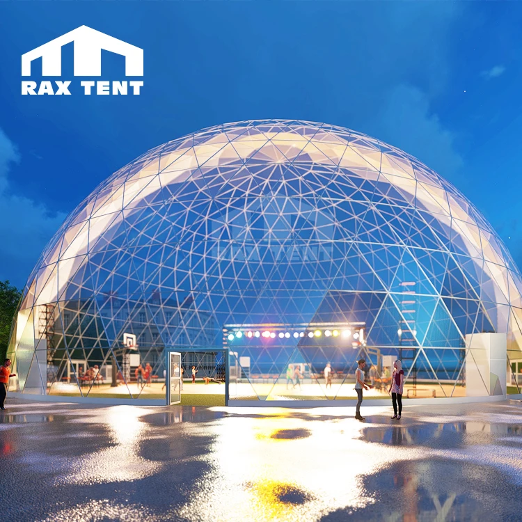 Tent Manufacturer 30M Geodesic Dome Tent Wedding Marquee for Events Factory Direct Sales