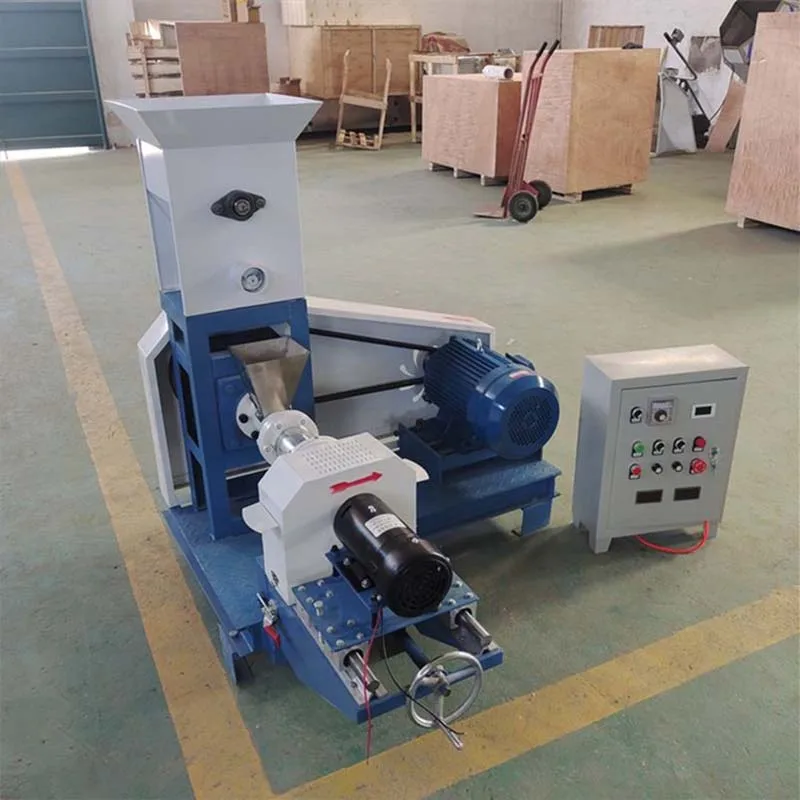 Fish Puffed corn rice stick screw extruder machine snack food corn puff making machine for sale