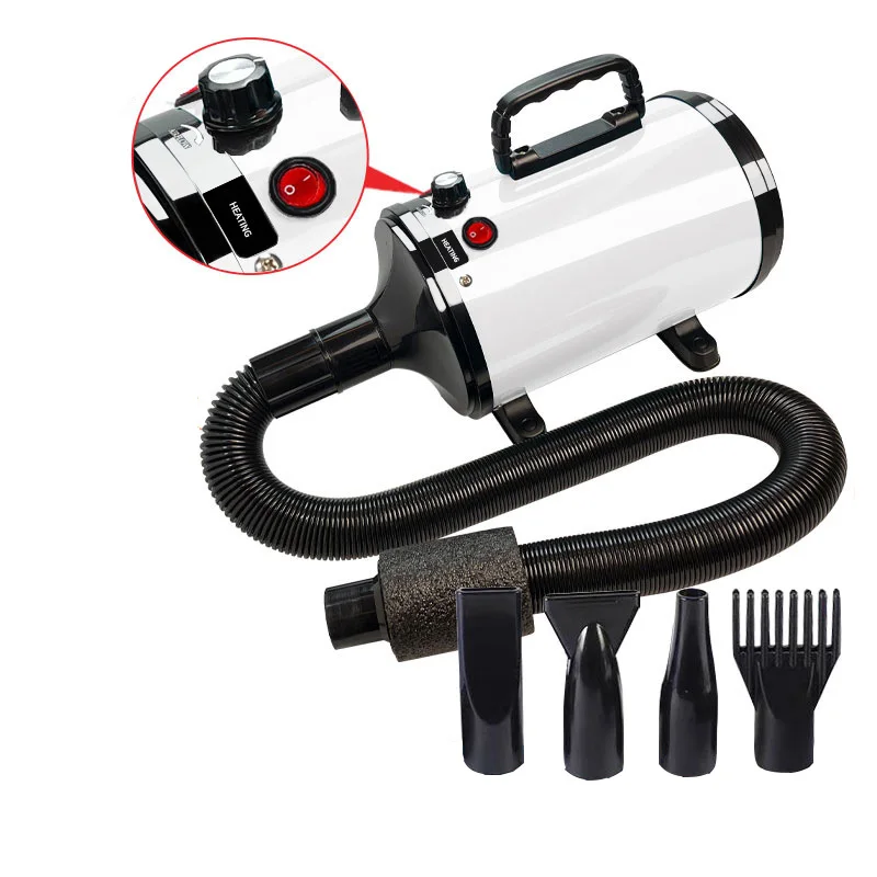 High Velocity haardroger voor huisdieren Water Stepless Speed Blower Mute Pet Dog Hair Grooming Dryer Machine