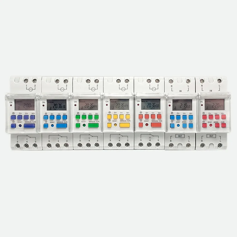 Digital display timer intelligent electronic weekly cycle time control switch THC30A 12V 24V 110V 220V