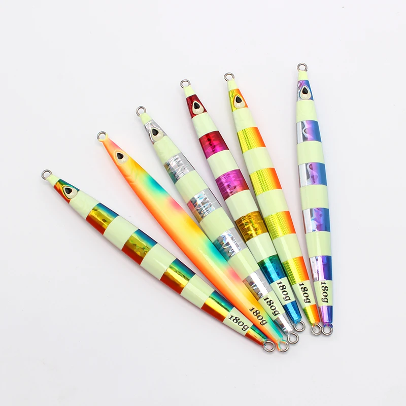 Seafox Oem Custom Epoxy Jigging Bait Trout Bait Perch Sinking Fishing Lure Resin Jig Lure