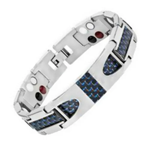 Men Carbon Fiber Magnetic Titanium Bracelets