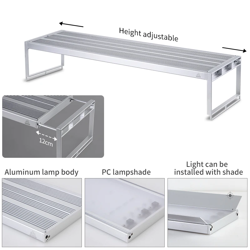 Chinese factory week aqua l1200pro led aquarium light 130w high luminoums rgb uv 120-150cm freshwater tank the sunset lamp