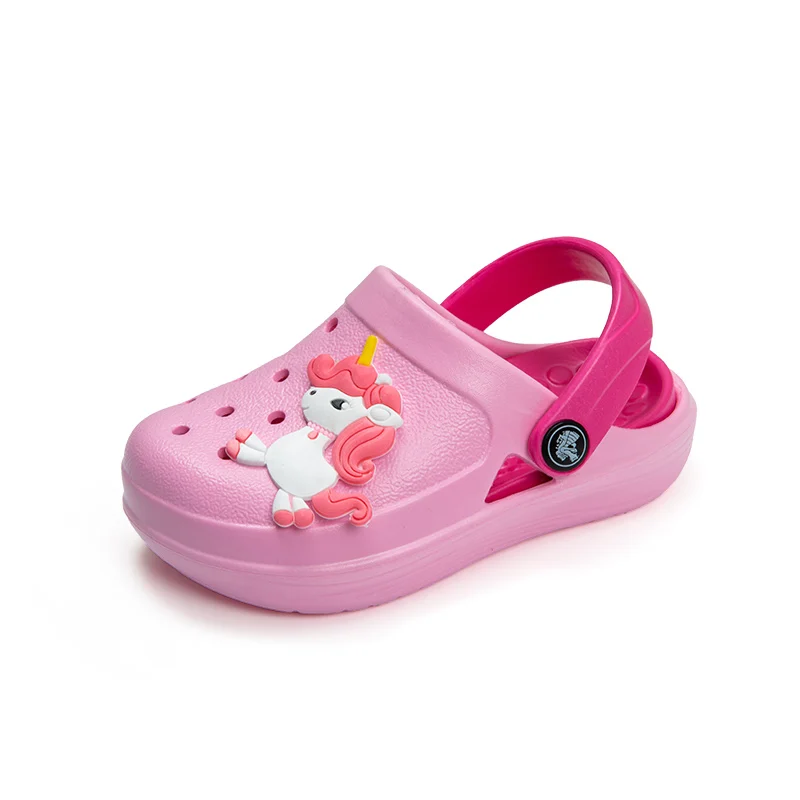 Детские летние прочные детские тапочки, сандалии, обувь, садовые сабо из ЭВА