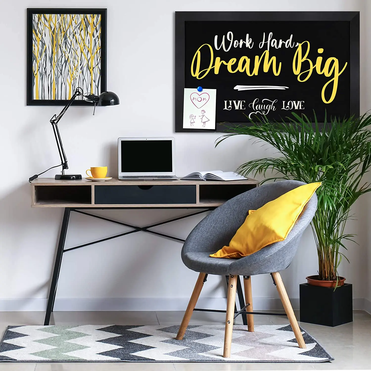 Деревенские магнитные настенные доски (отбеленные 24x36