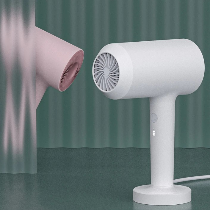 Customizable rechargeable wireless hair dryer lithium Battery cordless Hair Dryer