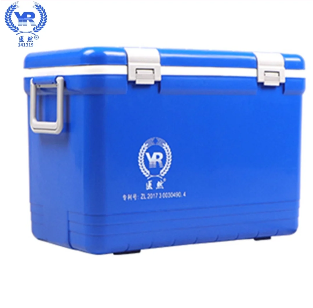 Yiran best sell 33L Lab hospital Equipment vaccine carrier biological medical cooler transport  box
