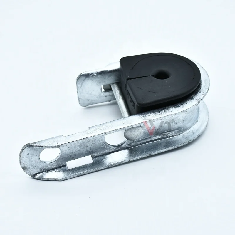 FTTH fiber cable clamp suspension J hook clamp electrical wire clamp