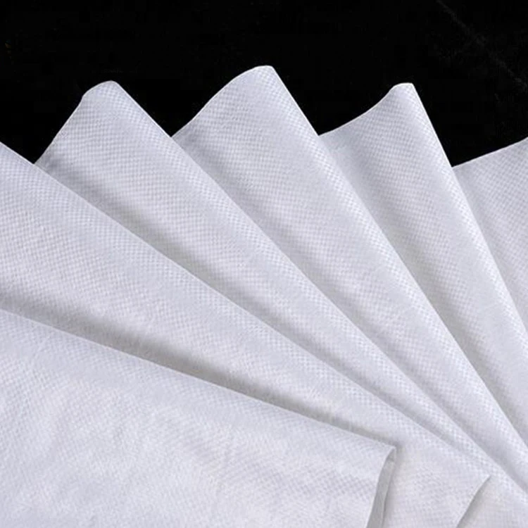 
5kg 10kg 25kg 50kg White Empty PP Woven Rice Wheat Flour Packaging Bag 