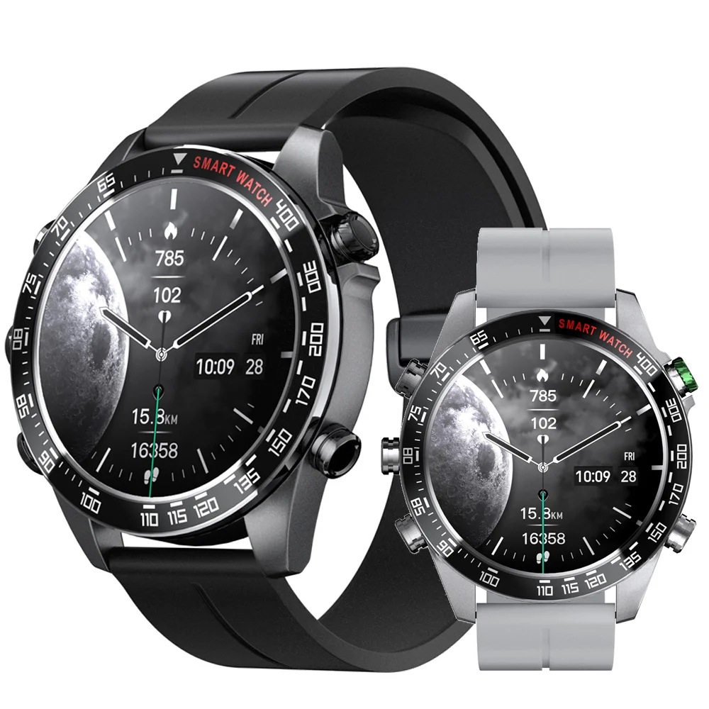 OEM Smartwatch CT11 Silicone Straps Rotatable Button 1.28 Inch Full Touch Screen Smart Watch with Sleep Tracker and Pedometer