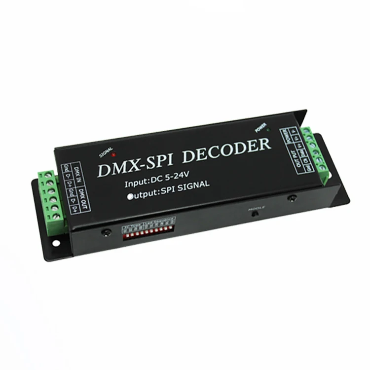 Декодер Ws2811 Ws2801 Dmx на Spi Artnet для Контроллера 6-контактный выход сигнала декодер