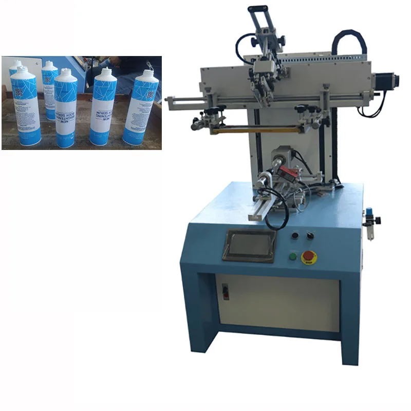 Hot Sale Multi Colors Cup Screen Printing Machine With Servo Motor Plastic Cup Silk Screen Printer Machine
