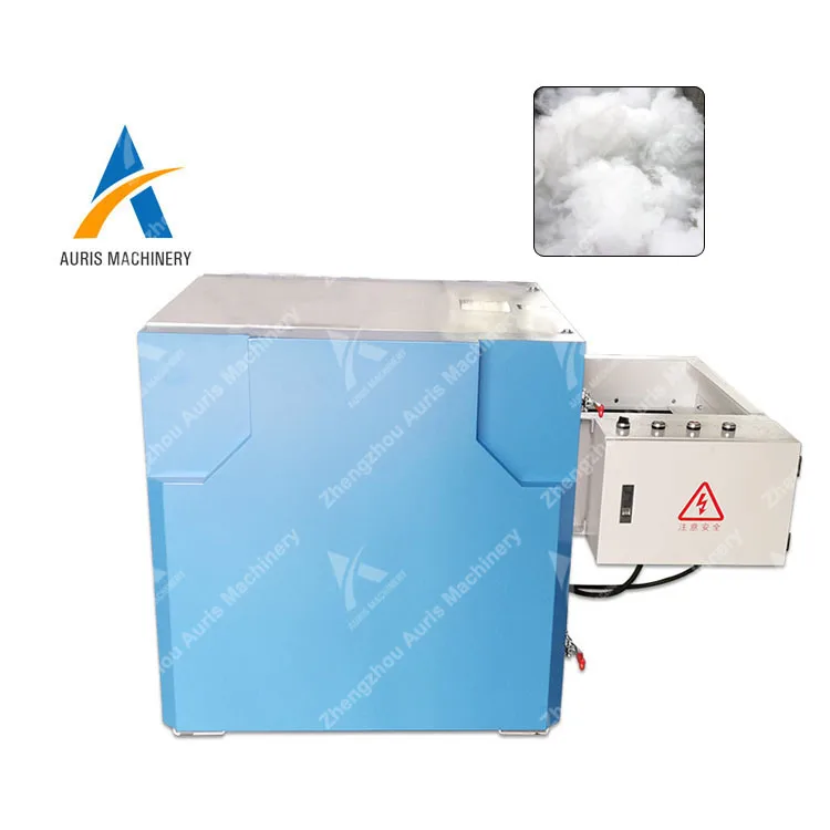 spray bonded recycling waste cotton  cotton opening machine